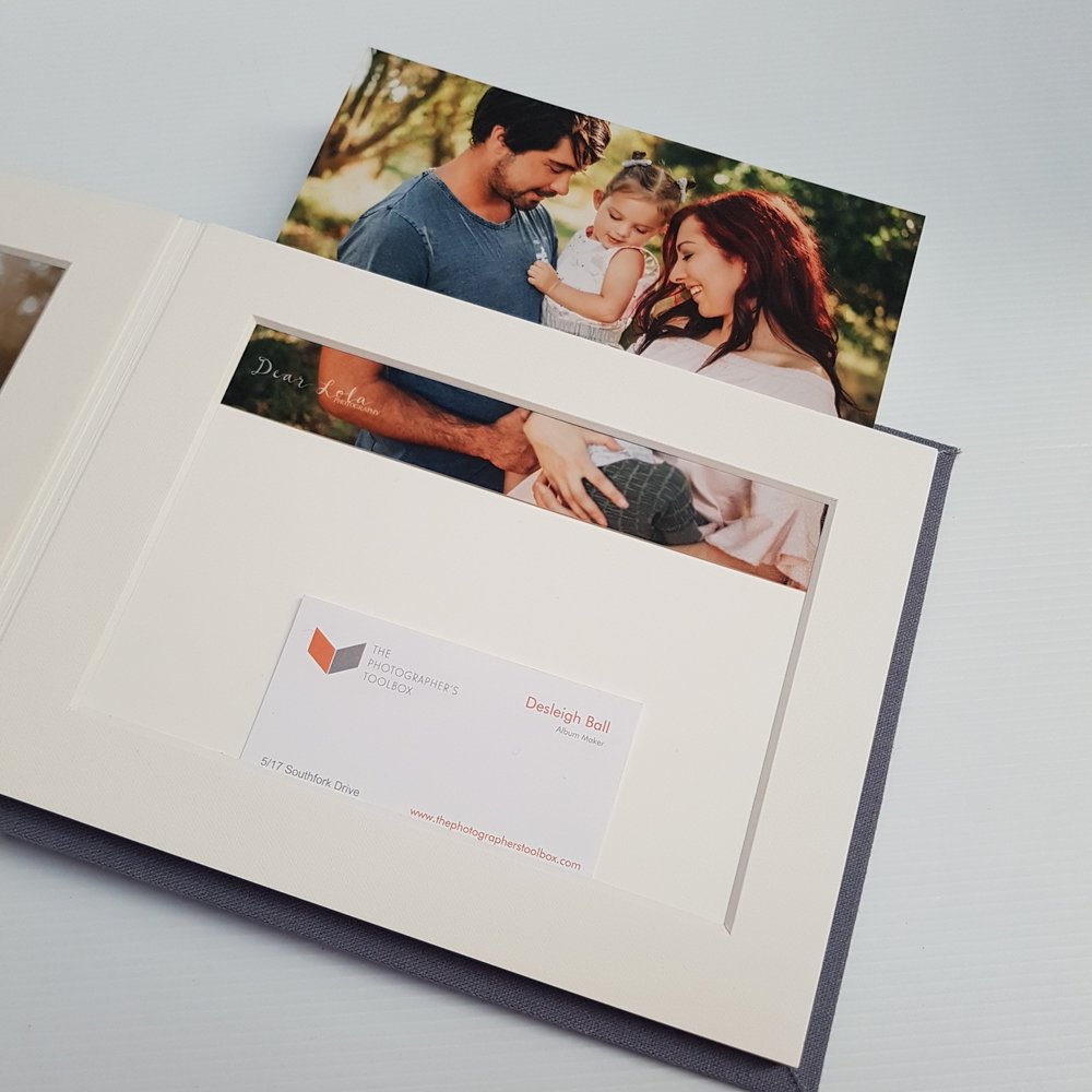 Matted Photo Album: 5x7 - Create your own Unique Cover Designs - The  Photographer's Toolbox