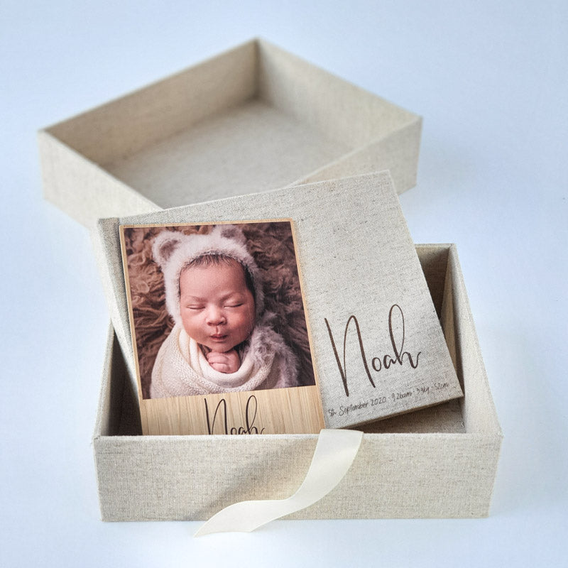 Print Photo Box: With USB Area - 7x5 inch. - The Photographer's Toolbox