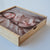 Wooden Box - Square 'Maple' (can hold up to 6x4" photos)