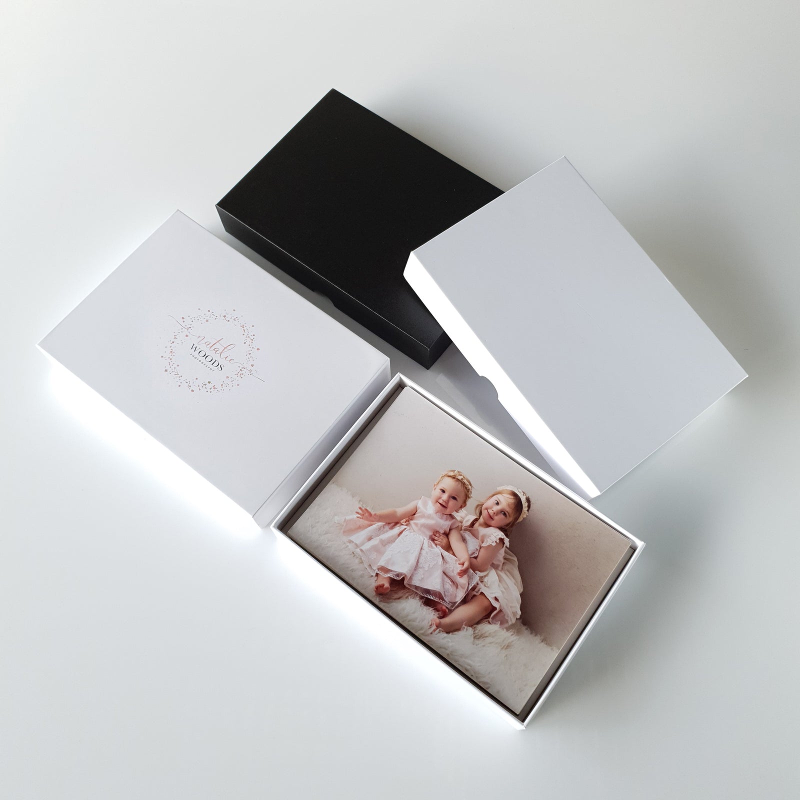 USB Presentation Box is an elegant way to present your USB to clients. -  The Photographer's Toolbox