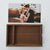 Wooden Photo Box: 7x5" 'Walnut' (EMPTY - Photo lid is an optional extra) The Photographer's Toolbox PD Custom Product 58.00 The Photographer's Toolbox